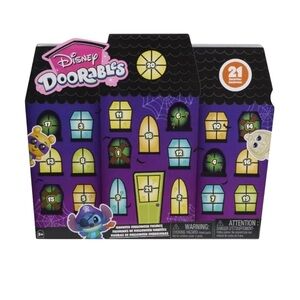 Disney Doorables Haunted Halloween Figures Countdown Calendar (21 Surprises)